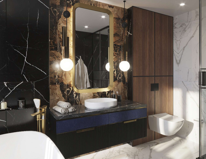 2-местное 3-комн. апартаменты ПК "Америка" - Санаторий «Плаза» Кисловодск