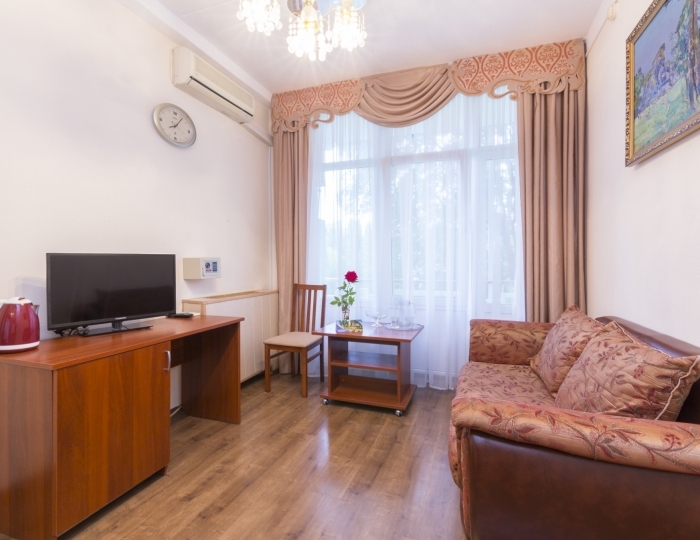 1 категория 2-местный 2-комнатный 1 категории корпус 1 (1к2м2к1) - Санаторий «им. Анджиевского» Ессентуки