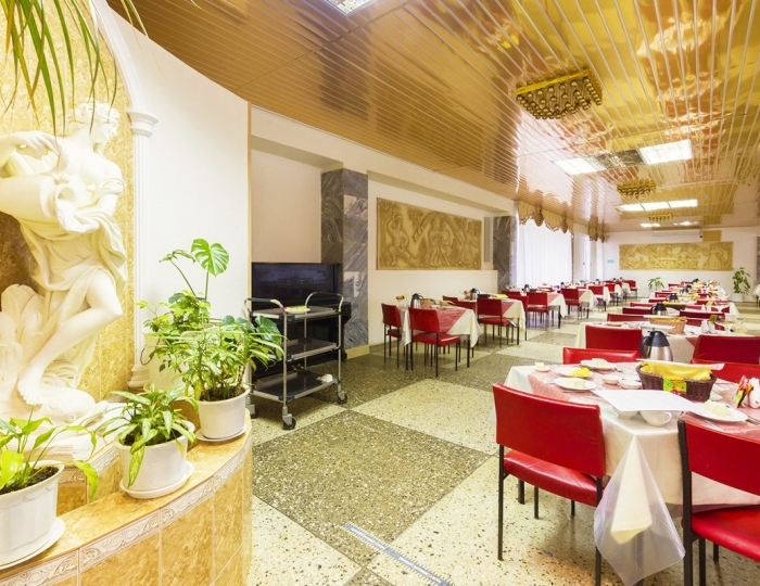 Столовая и VIP-зал - Санаторий «им. Анджиевского» Ессентуки