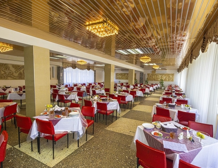 Столовая и VIP-зал - Санаторий «им. Анджиевского» Ессентуки