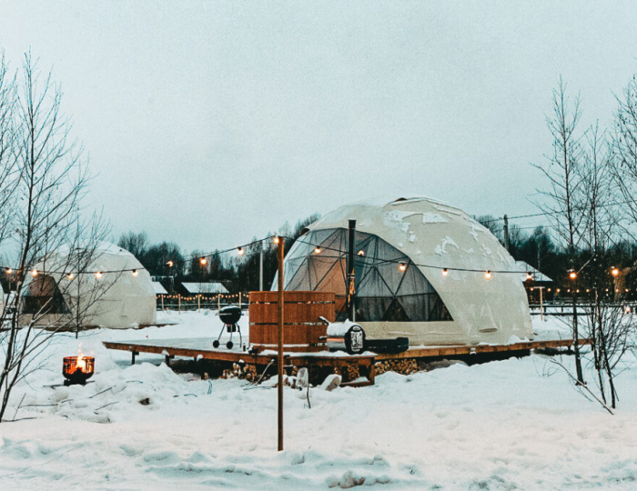 Глэмпинг Vazuza Love / Вазуза Лав Лебедки