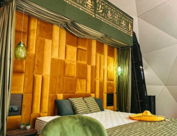 Геокупол Сьют "Жаркая Мексика" - Глэмпинг Vazuza Love / Вазуза Лав Лебедки