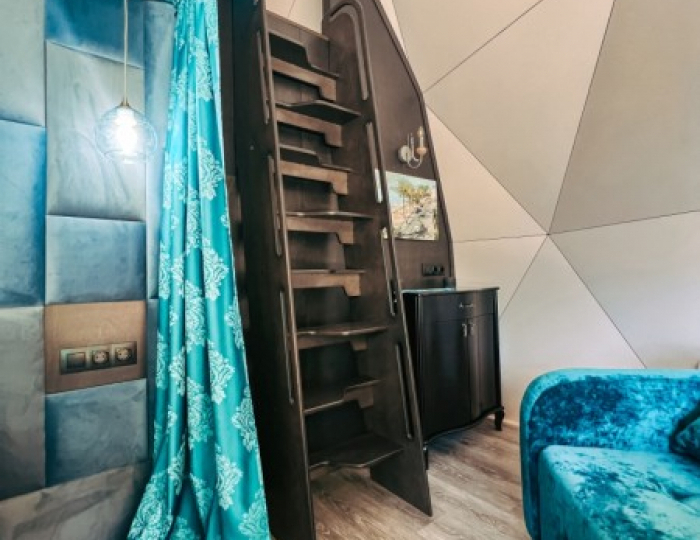 Геокупол Сьют  "Лазурный берег" - Глэмпинг Vazuza Love / Вазуза Лав Лебедки