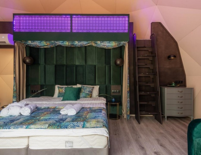 Геокупол Сьют "Пряный Марракеш" - Глэмпинг Vazuza Love / Вазуза Лав Лебедки