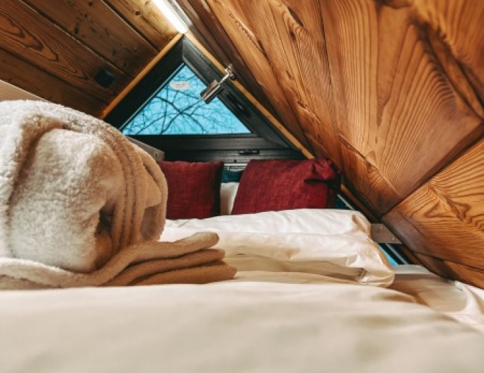 Дом 3-местный на дереве Прогулка по Нью-Йорку - Глэмпинг Vazuza Love / Вазуза Лав Лебедки