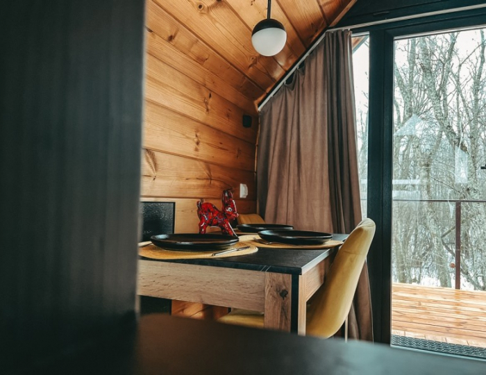 Дом 3-местный на дереве Прогулка по Нью-Йорку - Глэмпинг Vazuza Love / Вазуза Лав Лебедки