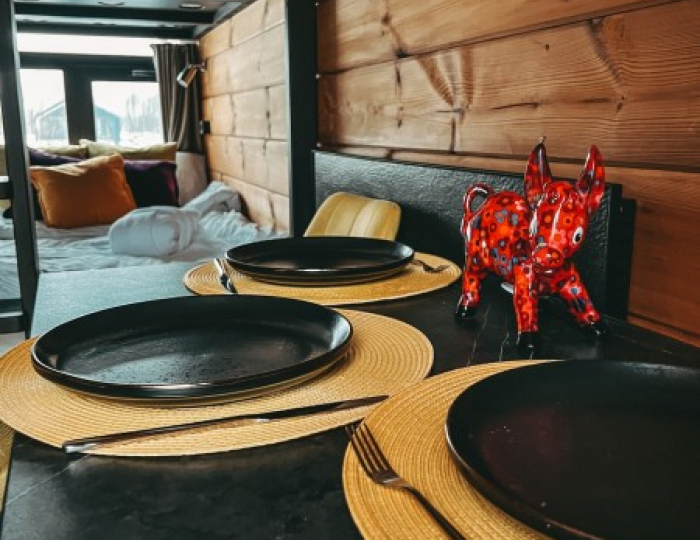 Дом 3-местный на дереве Прогулка по Нью-Йорку - Глэмпинг Vazuza Love / Вазуза Лав Лебедки