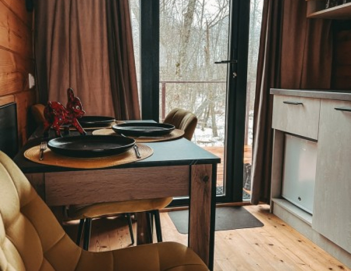 Дом 3-местный на дереве Прогулка по Нью-Йорку - Глэмпинг Vazuza Love / Вазуза Лав Лебедки