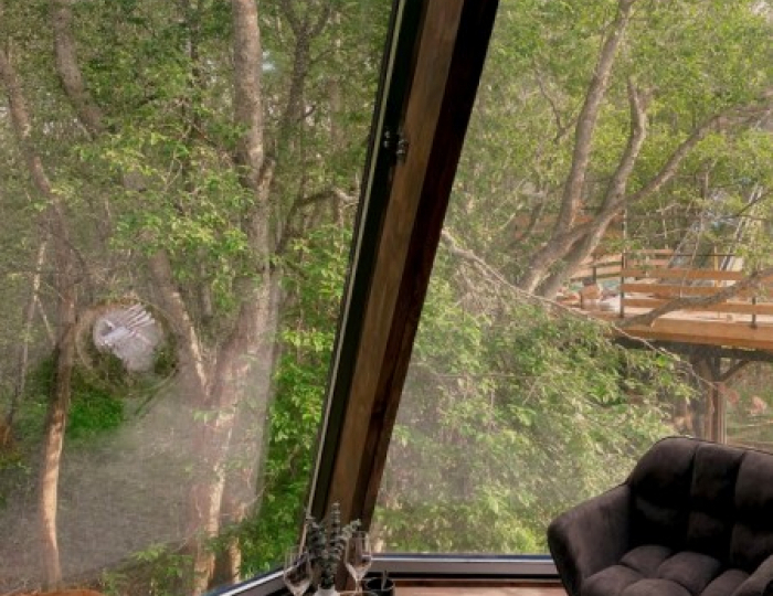 Домик Королевский Типи "Звёздное небо" - Глэмпинг Vazuza Love / Вазуза Лав Лебедки