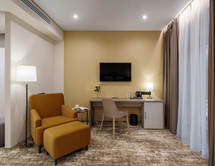 Делюкс ДЕЛЮКС С ДВУСПАЛЬНОЙ КРОВАТЬЮ - Санаторий «Дон» Воронеж