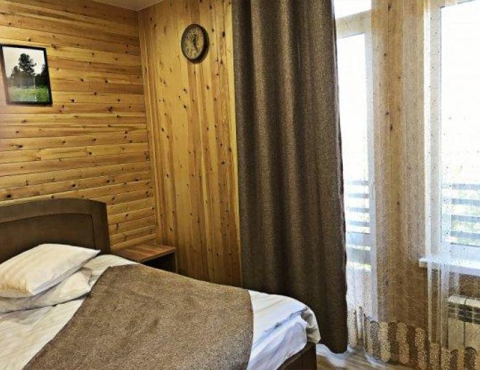 Номер стандарт с 1 двуспальной кроватью (с завтраком) - Гостиница Baikal Cedar / Байкал Кедр