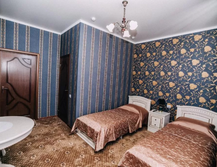 Номер стандарт с 2 односпальными кроватями - Гостевой дом «Колибри» Крымск