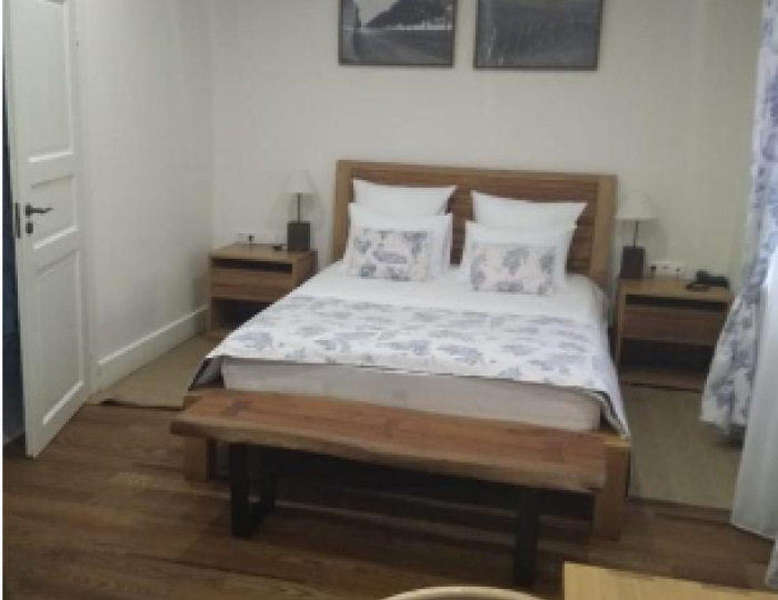 Номер эконом с 1 двуспальной кроватью - Мини-отель «Лефкадия» Молдаванское