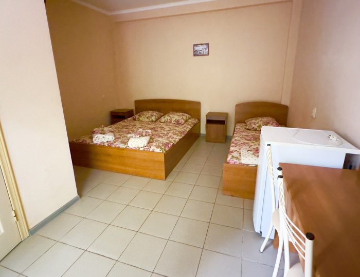 Стандарт 3-местный 1-комнатный стандарт - Гостевой дом «Морские истории» Гагра