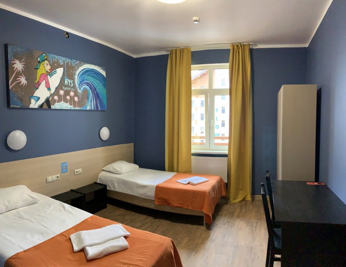 2-местный в блоке - AYS Let It Snow Hostel / Айс Лет Ит Сноу Хостел