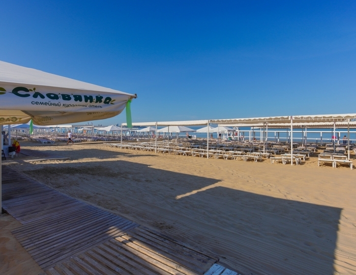 Бар на пляже - Курортный отель «Славянка» Анапа