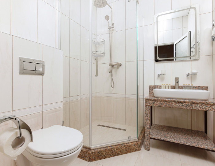 Делюкс 2-м с 2-мя доп.местами Бетон - Курортный отель «Славянка» Анапа