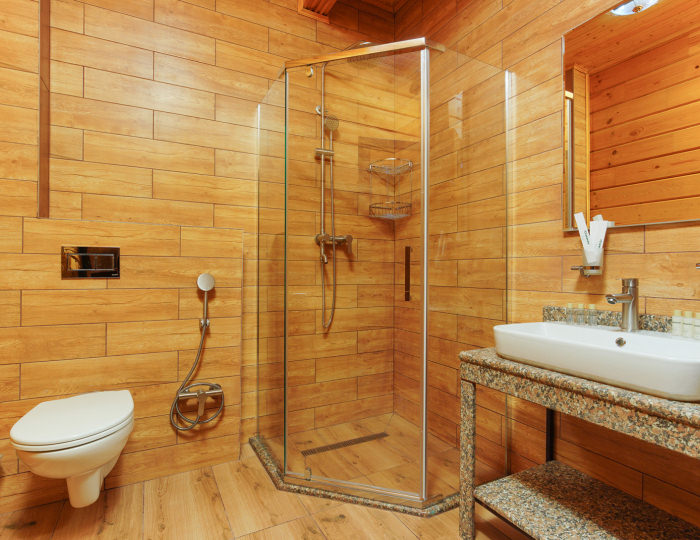 Делюкс 2-местный деревянный 1 этаж с 3-мя доп.местами - Курортный отель «Славянка» Анапа