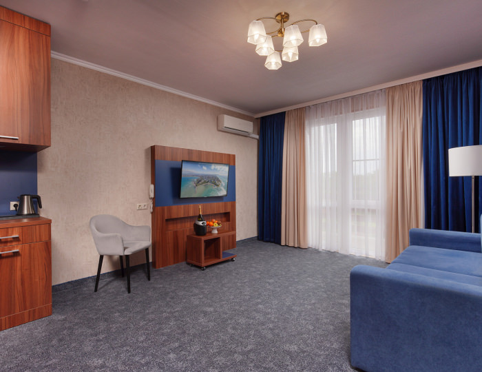 Люкс 2-местный 2-комн. - Курортный отель «Славянка» Анапа