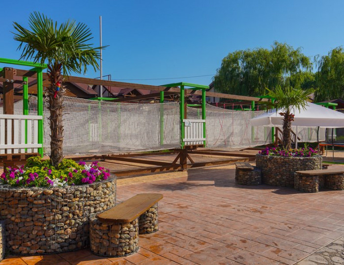 Детская площадка - Курортный отель «Славянка» Анапа