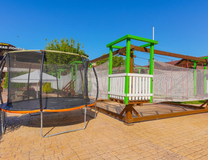 Детская площадка - Курортный отель «Славянка» Анапа