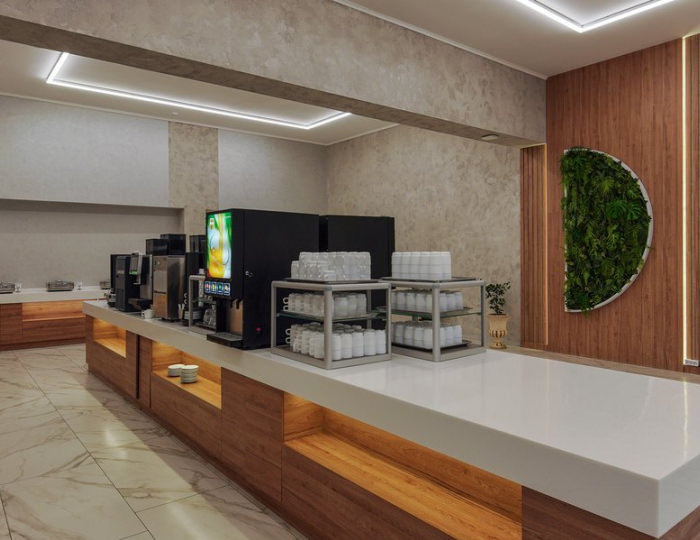 Обеденный зал - Курортный отель «Славянка» Анапа