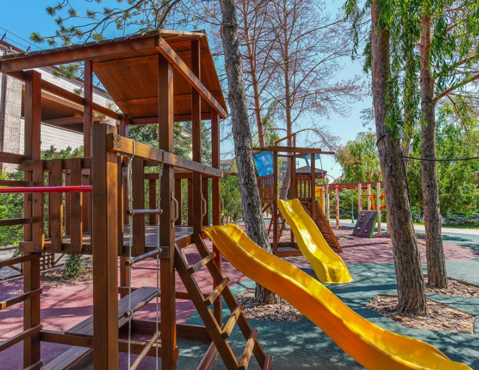 Детская площадка - Курортный отель «Славянка» Анапа