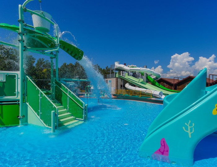 Детское отделение в бассейне - Курортный отель «Славянка» Анапа