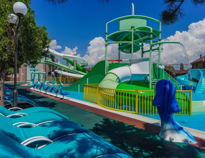 Детское отделение в бассейне - Курортный отель «Славянка» Анапа