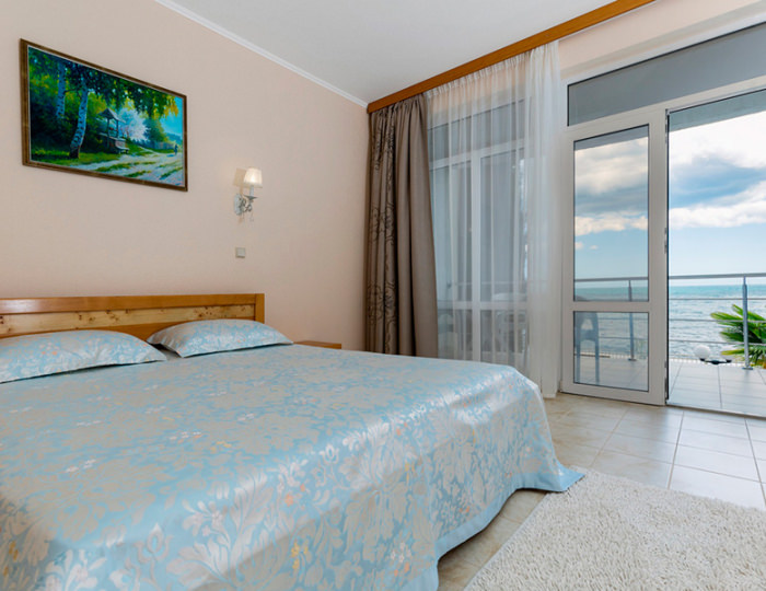 Люкс «Морской» 2-комнатный (корп. 5) - Отель «Морской» Алушта