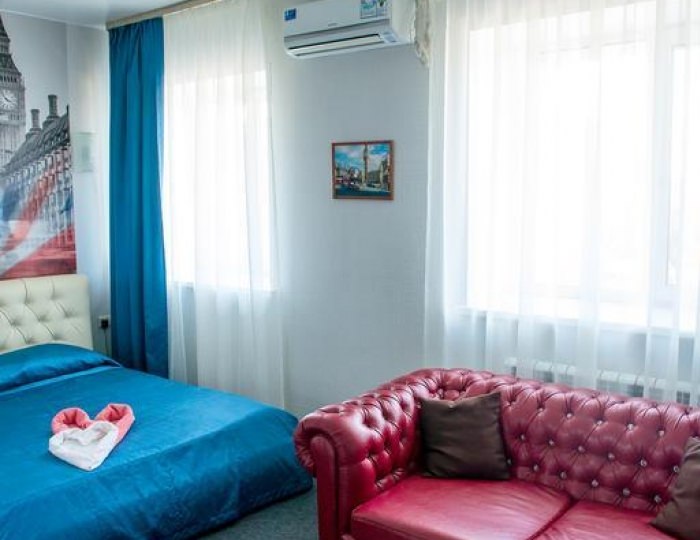 Номер люкс с 1 двуспальной кроватью - Гостиница «Престиж»