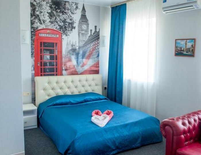 Номер люкс с 1 двуспальной кроватью - Гостиница «Престиж»