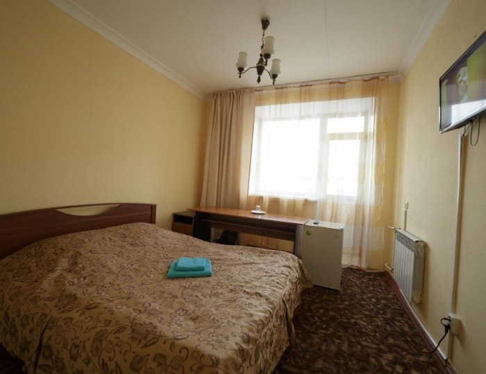 Номер стандарт с 1 двуспальной кроватью - Гостиница «Москва»