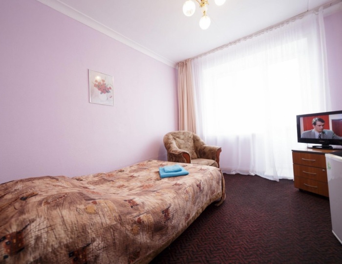 Номер стандарт с 1 двуспальной кроватью - Гостиница «Москва»