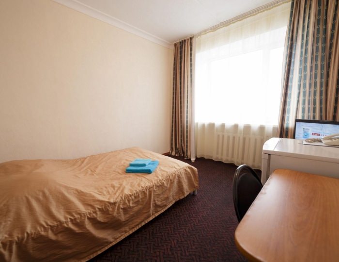 Номер стандарт с 1 двуспальной кроватью - Гостиница «Москва»