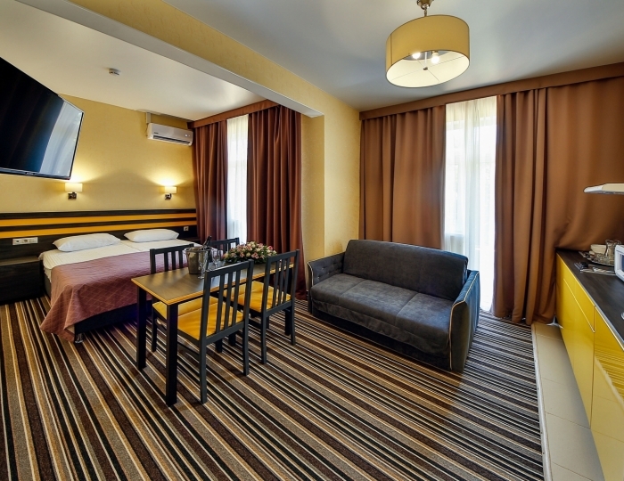 Апартаменты 4-местные 2-комнатные(1) - Санаторий «Жемчужина моря»