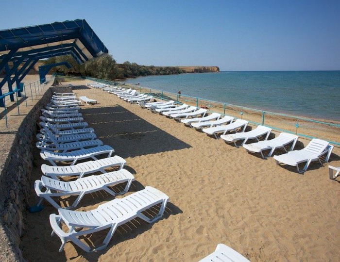 Оборудованный пляж - Ателика Таврида (бывш. Таврида Мыс Лукулл)