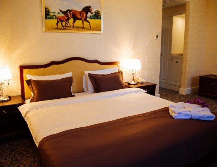 Номер стандарт с 1 двуспальной кроватью - Гостиница «Астраханская» Астрахань