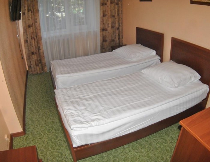 Номер стандарт с 2 односпальными кроватями (с завтраком) - Гостиница «Гейзер»