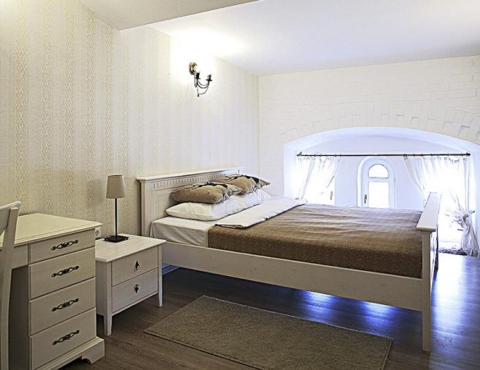 Номер стандарт с 1 двуспальной кроватью - Гостиница «Бонотель» Астрахань