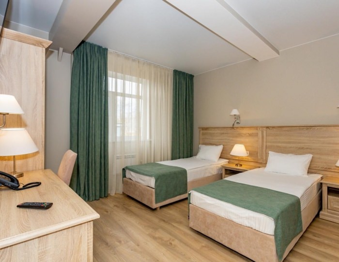 Стандарт с раздельными кроватями корп Green (с завтраком) - Гостиница «Арсеньев»