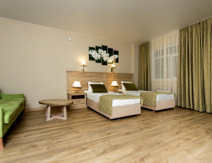 Комфорт с раздельными кроватями корп Green (с завтраком) - Гостиница «Арсеньев»