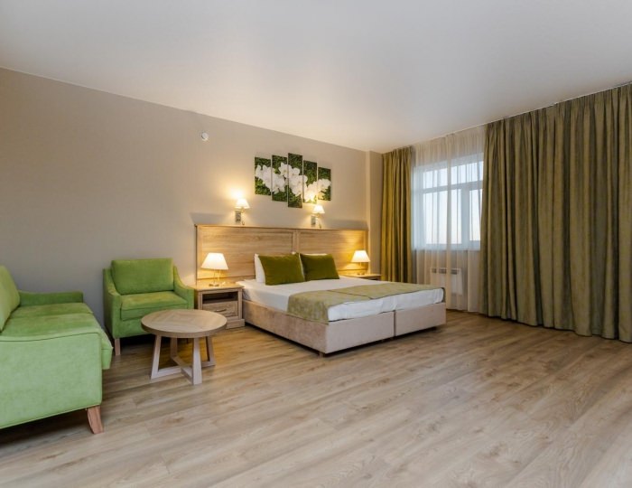 Комфорт с двухспальной кроватью корп Green (с завтраком) - Гостиница «Арсеньев»