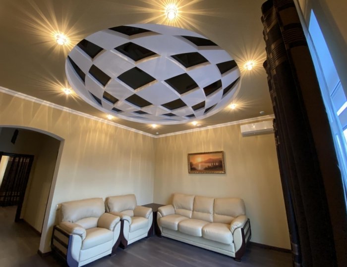 2-комнатный номер люкс с 1 двуспальной кроватью (с завтраком) - Мини-отель «Империал» Астрахань