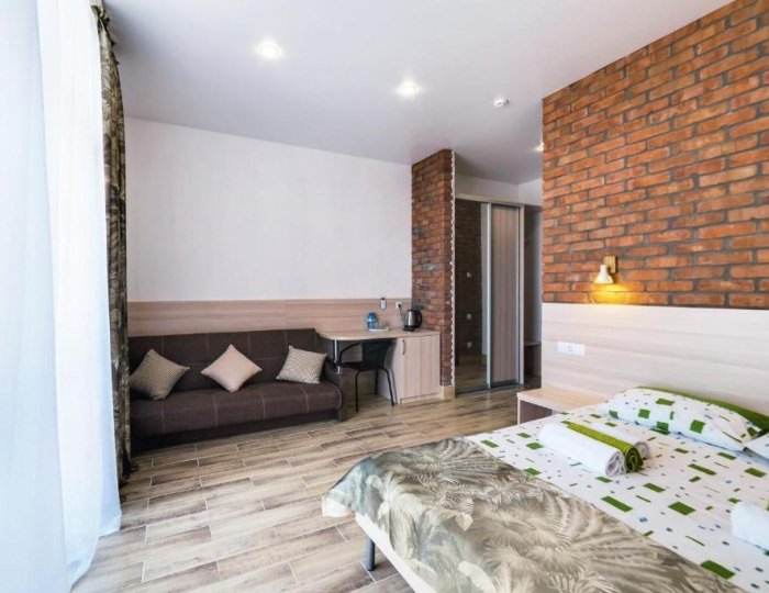 Номер делюкс с 1 двуспальной кроватью - Гостиница «Фантазия»