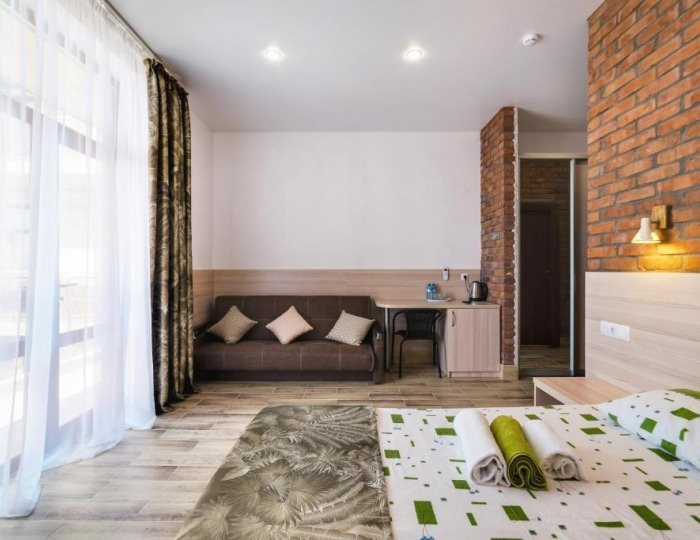 Номер делюкс с 1 двуспальной кроватью - Гостиница «Фантазия»