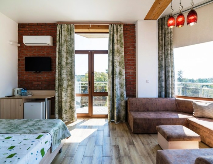 Делюкс с панорамным видом на море - Гостиница «Фантазия»