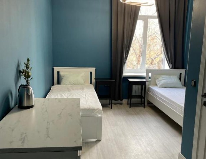 Номер стандарт с 2 односпальными кроватями - Мини-отель «Икра» Астрахань