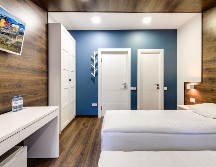 Стандартный двухместный номер с 2 отдельными кроватями - Гостиница «Квадро»