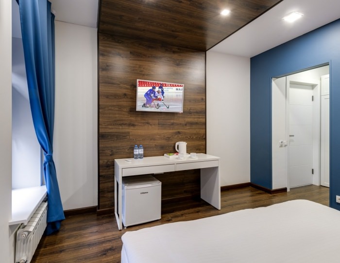 Улучшенный двухместный номер с 1 кроватью - Гостиница «Квадро»